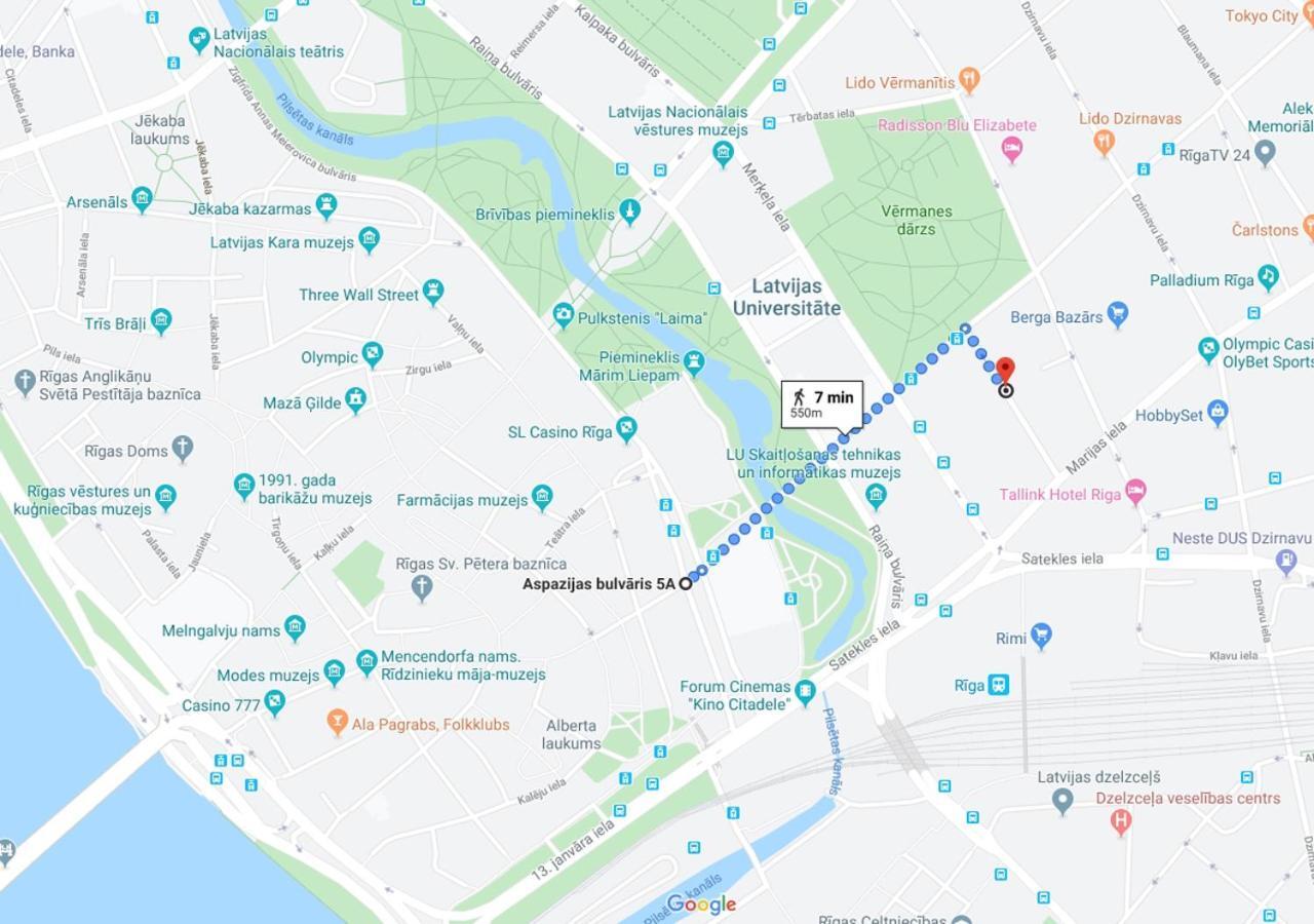 Riga Central District, Тихий Центр Города, Всё Под Боком, Удобно Exterior photo